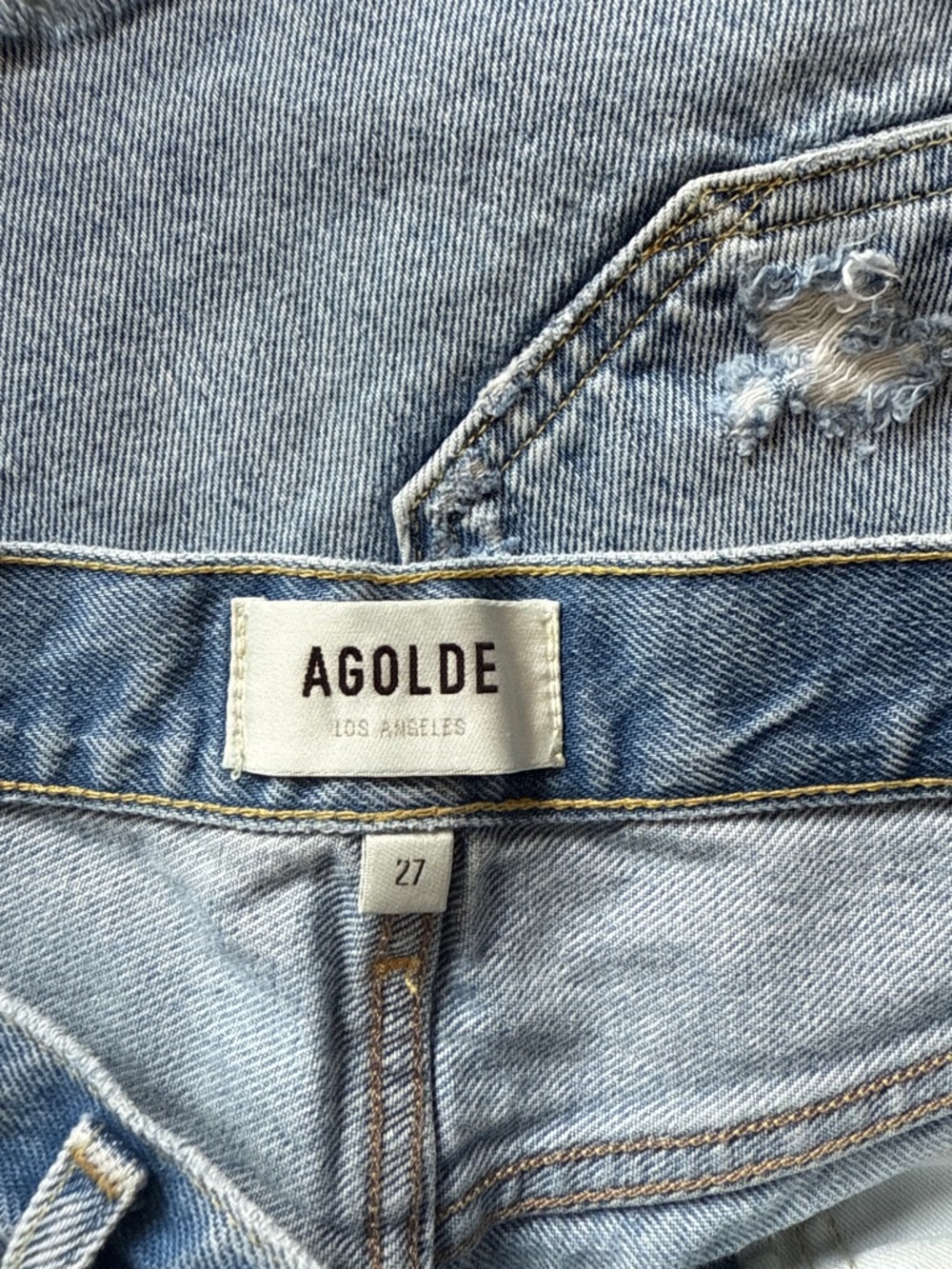 Agolde | Parker Vintage Cut Off Short in Swapmeet | 27 - Picture 8 of 10